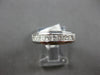 .34CT DIAMOND 14KT WHITE GOLD CLASSIC PRINCESS CHANNEL WEDDING ANNIVERSARY RING