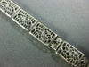 ANTIQUE ART DECO WALTHAM OLD MINE DIAMOND 14KT WHITE GOLD FILIGREE LADIES WATCH