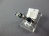 .75CT DIAMOND & SAPPHIRE 14K WHITE GOLD 3D SHARED PRONG 5 STONE ANNIVERSARY RING