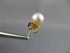 ESTATE AAA 6mm PINK SOUTH SEA PEARL 14K YELLOW GOLD CLASSIC STUD EARRINGS #ELV64