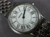 ESTATE LONG TIFFANY & CO 3D ROUND CLASSIC ROMAN NUMERAL MEN'S WATCH #26603