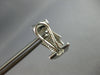 LARGE 2.25CT DIAMOND 18KT WHITE GOLD ROUND & BAGUETTE MULTI ROW HANGING EARRINGS