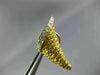 ESTATE LARGE .52CT DIAMOND 18K 2 TONE GOLD HANDCRAFTED CONE FUN CLIP ON EARRINGS
