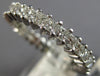 1.80CT DIAMOND 14KT WHITE GOLD ROUND CHANNEL ETERNITY WEDDING ANNIVERSARY RING