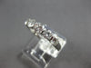 .90CT DIAMOND 14KT WHITE GOLD 3D ROUND 5 STONE CHANNEL WEDDING ANNIVERSARY RING