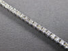 ESTATE 2.23CT DIAMOND 14KT WHITE GOLD 3D 2MM CLASSIC TENNIS BRACELET