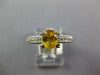 1.47CT DIAMOND & AAA SAPPHIRE 14KT WHITE GOLD 3D OVAL FILIGREE ENGAGEMENT RING