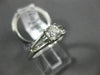 ESTATE .68CT DIAMOND 14KT WHITE GOLD 3D ENGAGEMENT WEDDING ANNIVERSARY RING SET