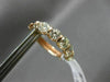 ESTATE 2.0CT DIAMOND 14KT ROSE GOLD 3D CLASSIC OVAL DOUBLE SIDED HOOP EARRINGS
