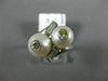 ANTIQUE LARGE .46CT DIAMOND & AAA SOUTH SEA PEARL 18K WHITE GOLD 3D FUN RING