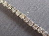 ESTATE 2.30CT DIAMOND 14KT WHITE GOLD 3D CLASSIC ROUND 2.5MM TENNIS BRACELET