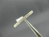 ESTATE .10CT DIAMOND 14KT ROSE GOLD 3D ROUND FILIGREE MILGRAIN ANNIVERSARY RING