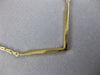 ESTATE .34CT DIAMOND 18KT YELLOW GOLD 3D CLASSIC V SHAPE LOVE PENDANT