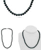 ESTATE AAA 6.5MM TAHITIAN PEARL 14KT WHITE GOLD CLASSIC FUN LOVE NECKLACE