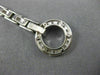 ESTATE WIDE 2.75CT ROUND DIAMOND 18K WHITE GOLD 3D TENNIS TOGLE BRACELET #21567