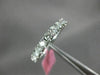 ESTATE .82CT DIAMOND 18K WHITE GOLD SEMI ETERNITY ROUND WEDDING ANNIVERSARY RING