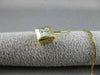 ESTATE PRINCESS DIAMOND ETOILE SOLITAIRE 14K GOLD FLOATING NECKLACE G VVS #14290