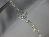 LARGE .75CT DIAMOND & AAA SOUTH SEA PEARL 18KT WHITE GOLD 3D CHANDELIER EARRINGS