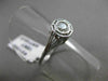ANTIQUE .35CT OLD MINE DIAMOND 18KT WHITE GOLD FILIGREE ENGAGEMENT RING #21350