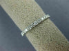 .40CT DIAMOND 18K WHITE GOLD 3D ROUND COMFORT FIT SEMI ETERNITY ANNIVERSARY RING