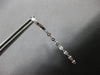.93CT DIAMOND 18K WHITE GOLD 3D BY THE YARD CLIP ON CHANDELIER HANGING EARRINGS