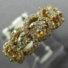 1.0CT DIAMOND 14KT ROSE GOLD 3D CIRCLE OF LIFE ETOILE LOVE KNOT ANNIVERSARY RING