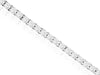 ESTATE 4.0CT DIAMOND 14KT WHITE GOLD 3D CLASSIC ROUND FOUR PRONG TENNIS BRACELET