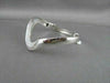 ANTIQUE 5.25CTW WIDE 14KT WHITE GOLD WAVY DIAMOND BANGLE BRACELET AMAZING!!!!!!