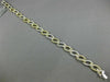 ESTATE WIDE 2.80CT DIAMOND 18K 2 TONE GOLD 3D CLASSIC MULTI WAVE TENNIS BRACELET