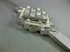 ANTIQUE HAMILTON 1.15CT OLD MINE DIAMOND 14KT WHITE GOLD WATCH BRACELET #17253