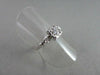 ESTATE 0.46CTW 18KT WHITE GOLD PAST PRESENT FUTURE DIAMOND RING ONE OF A KIND !!