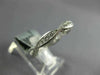 .60CT DIAMOND 18K WHITE GOLD FILIGREE MILGRAIN ETERNITY WEDDING ANNIVERSARY RING