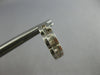 .45CT DIAMOND 14KT WHITE GOLD BAGUETTE MULTI HEART STAR HUGGIE HANGING EARRINGS
