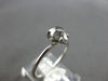1.0CT SALT & PEPPER DIAMOND 18K WHITE GOLD SOLITAIRE PEAR SHAPE ENGAGEMENT RING