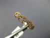 .37CT DIAMOND 18KT ROSE GOLD 3D INFINITY ETOILE SEMI ETERNITY ANNIVERSARY RING