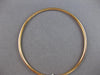 .80CT DIAMOND 18KT ROSE GOLD 3D ROUND ETERNITY FILIGREE 2MM CUFF BANGLE BRACELET