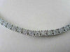 ANTIQUE 5.24CT 18KTW DIAMOND GRADUATING TENNIS NECKLACE