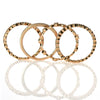 LARGE .70CT DIAMOND 18KT ROSE GOLD MULTI ROW FILIGREE STACKABLE ANNIVERSARY RING