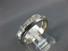.35CT DIAMOND 14KT WHITE GOLD 3D PRINCESS 5 STONE FILIGREE ANNIVERSARY RING 1337
