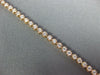 ESTATE .96CT DIAMOND 18KT ROSE GOLD 3D ROUND CLASSIC 2mm TENNIS BRACELET