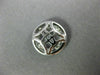 ESTATE LARGE .55CT DIAMOND 18K WHITE GOLD 3D CLASSIC DOUBLE HALO JACKET EARRINGS