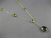 ANTIQUE 13.0CTW AAA MULTI COLOR GEM BY THE YARD 14KT YELLOW GOLD LARIAT NECKLACE