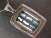 ESTATE MASSIVE 65CT DIAMOND & AAA AQUAMARINE 14KT WHITE GOLD EMERALD CUT PENDANT