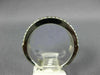 ESTATE WIDE 1.43CT DIAMOND 18KT WHITE GOLD 3D ROUND & BAGUETTE ANNIVERSARY RING