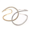 EXTRA LARGE 2.28CT DIAMOND 18KT 2 TONE GOLD 3D LOVE KNOT CUFF BANGLE BRACELET