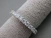 ESTATE 1.25CTW DIAMOND SHARE PRONG ETERNITY ANNIVERSARY 14KT W GOLD RING #20908