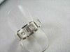 WIDE 7mm HAND CRAFTED .45CT F VVS DIAMOND 14KT WHITE GOLD MENS WEDDING BAND !!!!