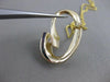 ESTATE DIAMOND 14K YELLOW GOLD PURPLE RED GREEN ENAMEL OPEN SWIRL PENDANT #10723