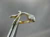 ESTATE .42T DIAMOND & AAA RUBY 18KT ROSE GOLD 3D SNAKE FUN HANGING EARRINGS