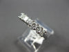 .69CT DIAMOND 14KT WHITE GOLD PRINCESS INVISIBLE PRONG WEDDING ANNIVERSARY RING